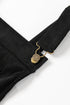 Textured Corduroy Square Neck Pocketed Overall Mini Dress