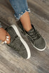 Textured Criss Cross Strap Canvas Slip On Flats