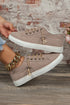 Textured Criss Cross Strap Canvas Slip On Flats