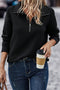 Textured Diamond Quilt Stand Collar Quarter Zip Pullover