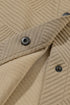 Textured Flap Pocket Button Front Casual Shirt Jacket