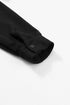 Textured Flap Pocket Button Front Casual Shirt Jacket