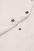 Textured Flap Pocket Button Front Casual Shirt Jacket