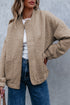 Textured Floral Quilted Woven Stretch Outerwear Jacket
