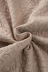 Textured Floral Quilted Woven Stretch Outerwear Jacket
