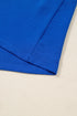 Textured Frilled V Neck Bracelet Sleeve Shift Mini Dress