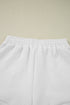 Textured Half Zip Tank Drawstring Short Sets