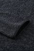 Textured Heathered Button Front Henley Hooded Pullover