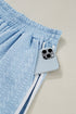 Textured High Waist Wide Leg Tank Top Pant Set