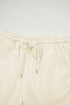 Textured Jacquard Bow Detail Ruffle Sleeve Short Set