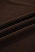Textured Jacquard Patchwork Raw Seam Lettuce Trim Long Sleeve Top