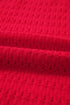 Textured Knit Puff Sleeve Crew Neck Sweater