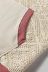 Textured Lace Knit V Neck Raglan Hoodie