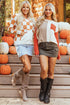 Textured Mixed Knit Patchwork Pullover Sweater