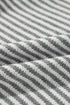 Textured Mixed Stitch Striped Crew Neck Sweater