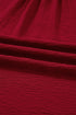 Textured Notched Neck Long Sleeve Shirred Cuff Blouse