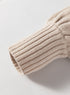 Textured Open Front Pocketed Long Sleeve Cardigan