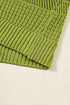 Textured Open Knit Relaxed Fit Layering Cardigan