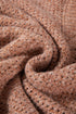 Textured Open Knit Slouchy V Neck Pullover Sweater