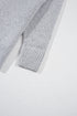 Textured Open Knit Slouchy V Neck Pullover Sweater
