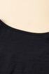 Textured Pleated Flutter Sleeve Split Neck Tie Blouse