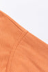 Textured Ribbed Corduroy Long Sleeve Oversized Sweatshirt
