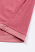 Textured Ribbed Corduroy Long Sleeve Oversized Sweatshirt