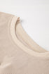 Textured Ribbed Corduroy Long Sleeve Oversized Sweatshirt