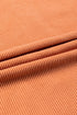 Textured Ribbed Corduroy Long Sleeve Oversized Sweatshirt