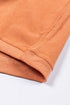 Textured Ribbed Corduroy Long Sleeve Oversized Sweatshirt