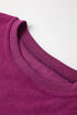 Textured Ribbed Corduroy Long Sleeve Oversized Sweatshirt