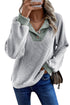 Textured Ribbed Knit Loose Fit Pullover Top