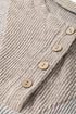 Textured Ribbed Knit Loose Fit Pullover Top