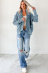 Textured Ribbed Knit Open Front Relaxed Cardigan