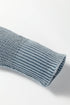 Textured Ribbed Knit Open Front Relaxed Cardigan