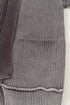 Textured Ribbed Knit Open Front Relaxed Cardigan
