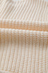 Textured Ribbed Knit Sleeveless Button Front Sweater Vest
