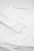 Textured Ribbed V Neck Lace Trim Long Sleeve Top