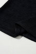 Textured Ruffle Sleeve Round Neck Casual Blouse