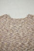 Textured Ruffle Sleeve Top And Drawstring Short Sets