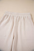 Textured Ruffle Sleeve Zipped Wide Leg Pant Set