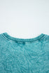 Textured Saved By Grace Graphic Embroidered Pullover Sweatshirt