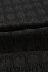 Textured Sleeveless Split Neck Pleated Front Blouse