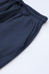 Textured Solid Loose Fit Wide Leg Pant Set