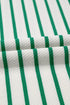 Textured Stripe Print Round Neck Tee