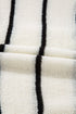 Textured Striped Button Front Sleeveless Knit Vest