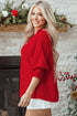 Textured V Neck Collared Oversized Tunic Shirt
