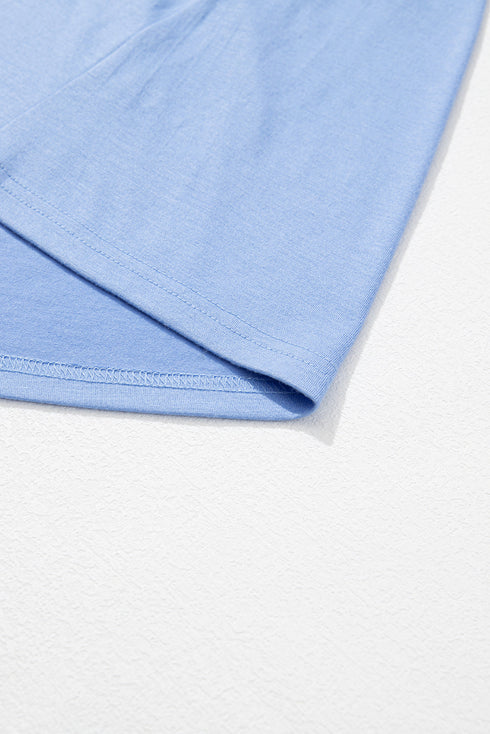 Textured V Neck Flutter Sleeve Ruffled Maxi Dress