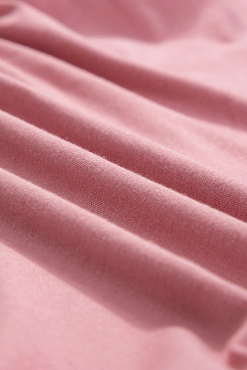 Textured V Neck Flutter Sleeve Ruffled Maxi Dress