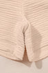 Textured V Neck Solid Casual Short Set